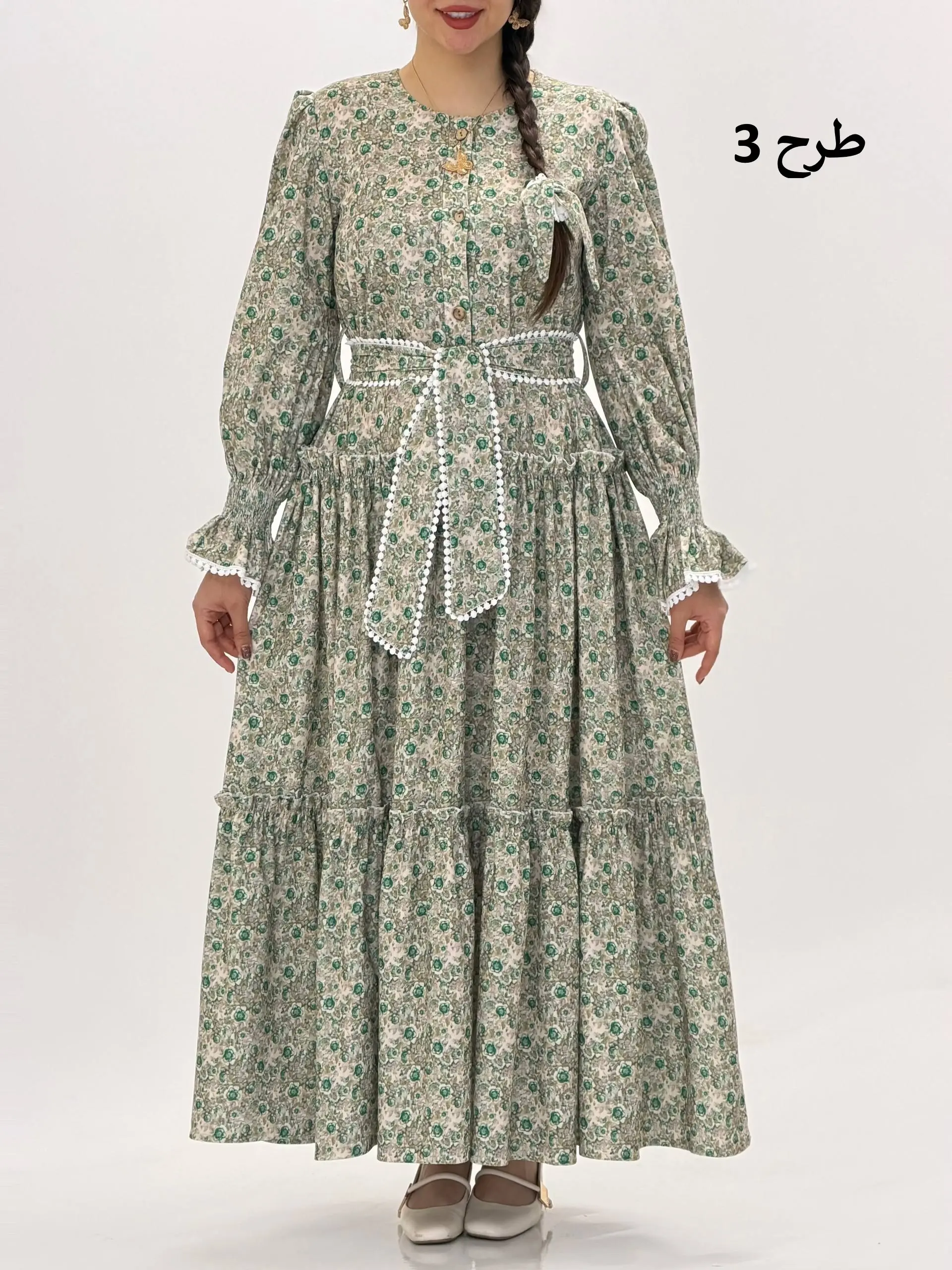 3881-پیراهن ماکسی پری دخت